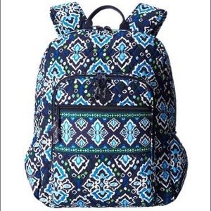 Vera Bradley School Campus Backpack in Ink Blue